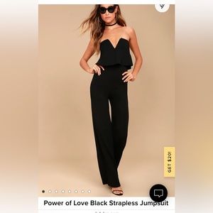 Black Power Of Love Lulus jumpsuit